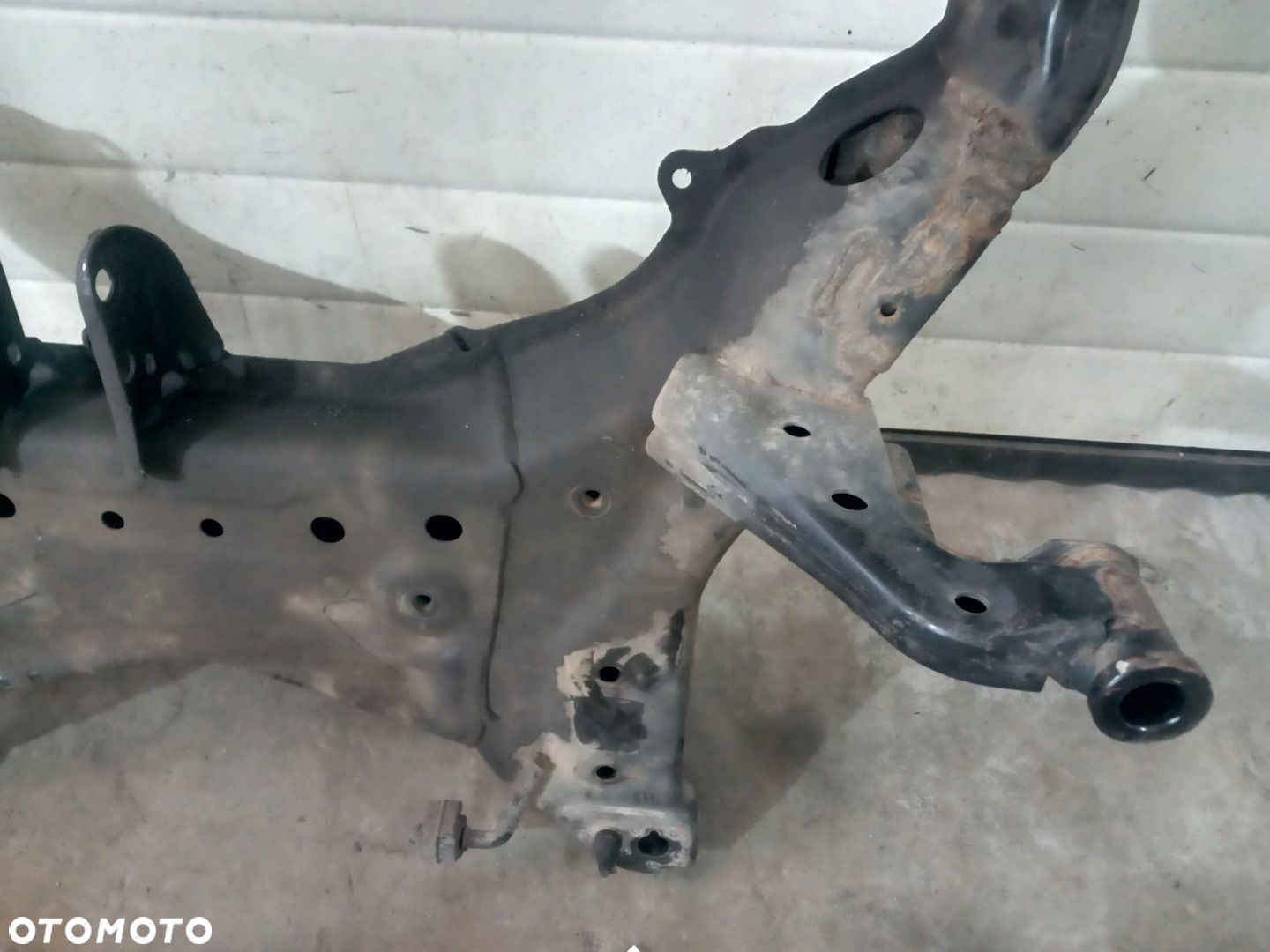 WÓZEK SANKI KOLYSKA BELKA TRAWERSA RAMA PRZÓD MAZDA CX5 II LIFT - 3