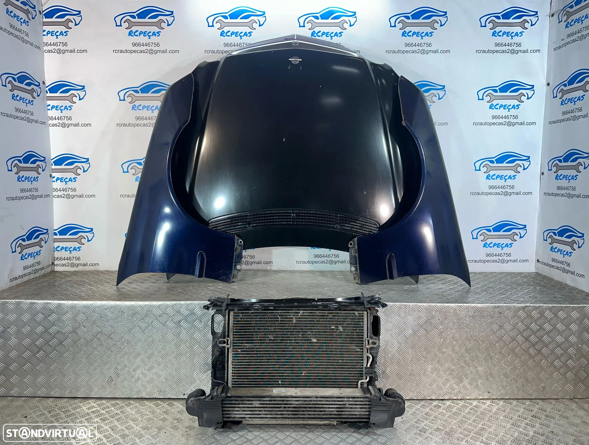.Frente Completa Original Mercedes Benz W211 Xenon Facelift 2.1 CDi 220 CDI OM646 646811 Diesel 2006 - 2009 - 8