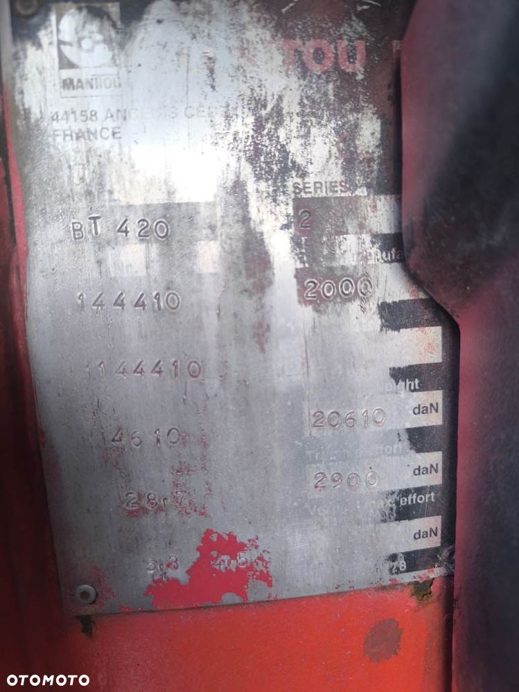 Manitou BT420 - 10