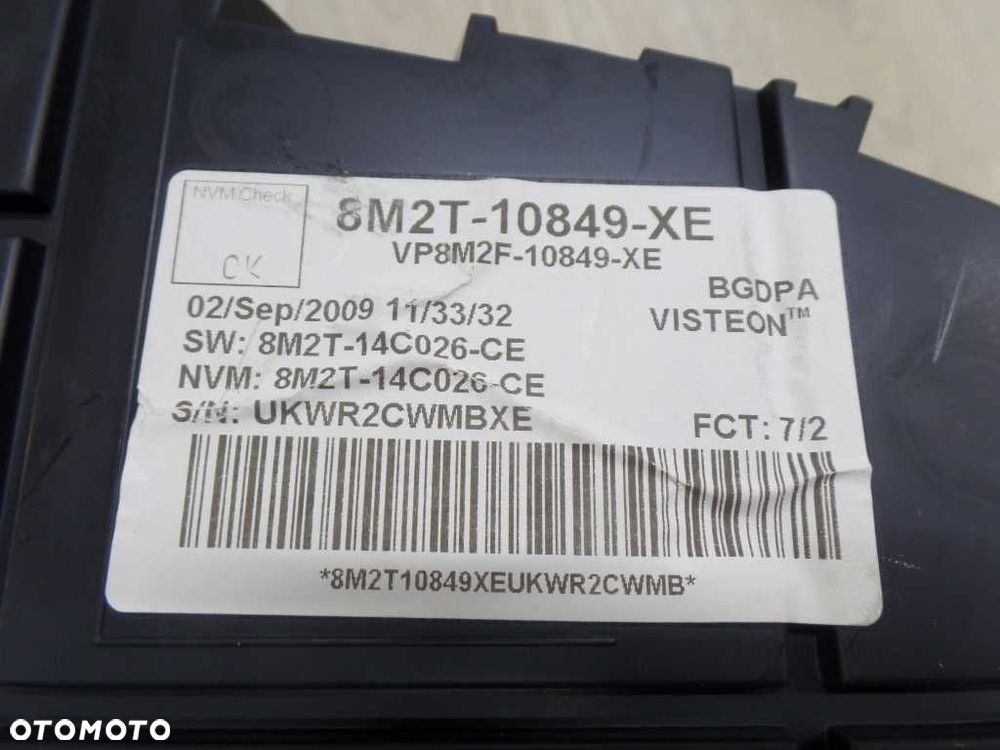 FORD MONDEO MK4 S-MAX LICZNIK CONVERS 8M2T-10849-XE - 6