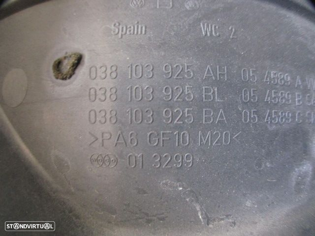 Tampa De Motor 038103925AH SEAT IBIZA III (6L) FASE 1 2003 1.9SDI 8V 65CV 3P CINZA ESVERDEADO - 3