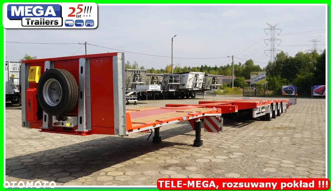 Inny 17,6 m dł. naczepa teleskopowa Full ADR EX3 MEGA Trailers, UNIWERSALNA !! - 9