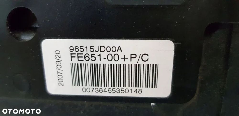 PODUSZKA AIRBAG PASAŻERA NISSAN QASHQAI I J10 - 5