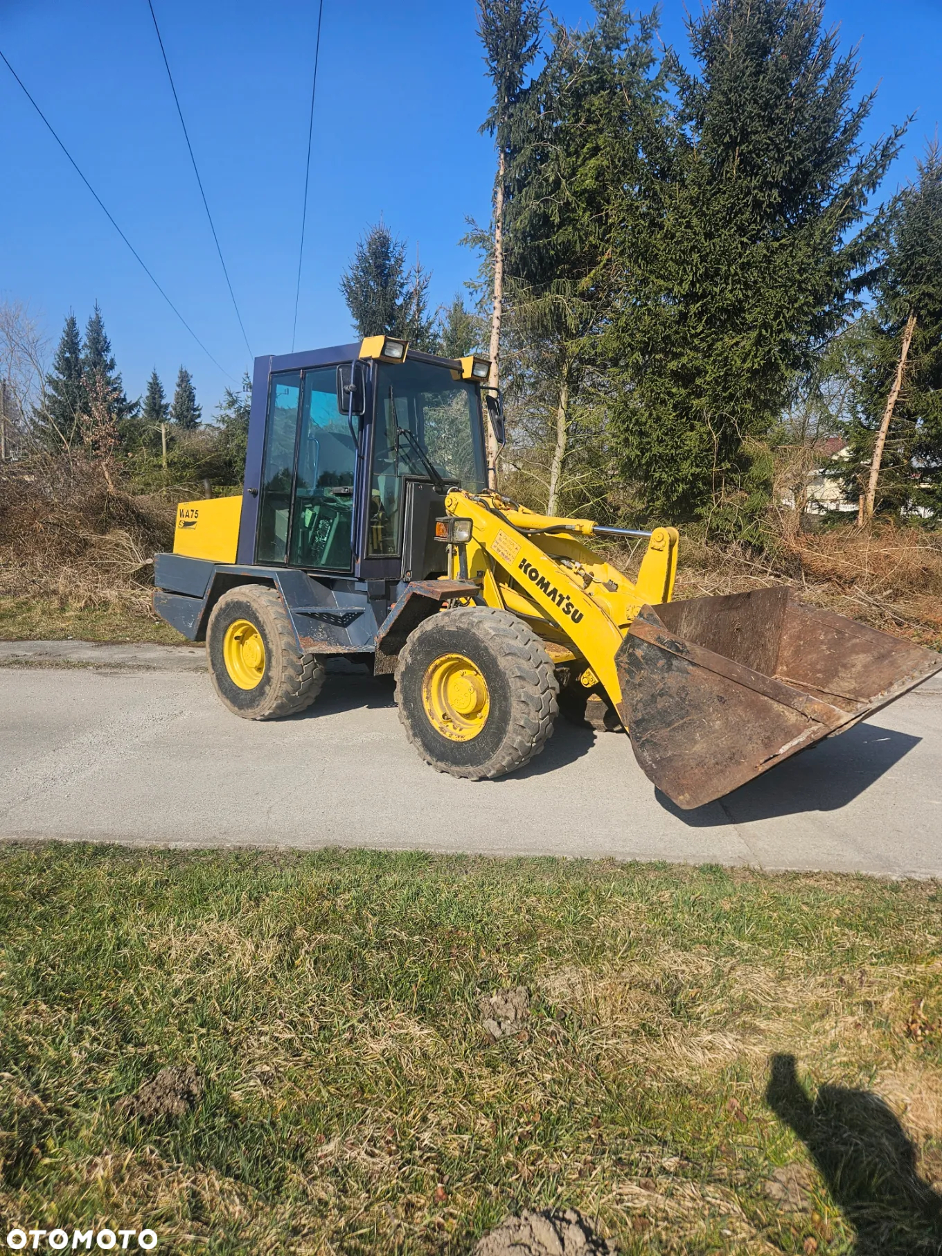 Hanomag 15 F komatsu WA75 - 2