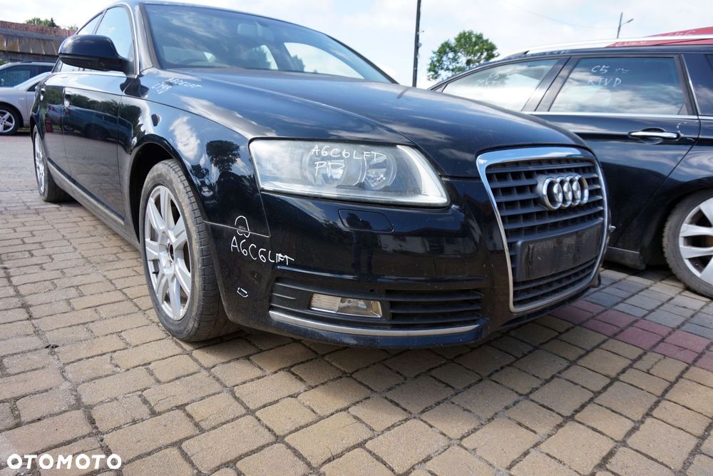MASKA ZDERZAK BŁOTNIKI LAMPY A6 C6 LIFT LY9B  AUDI 2008-2011 CZARNY PRZÓD KOMPLETNY - 27