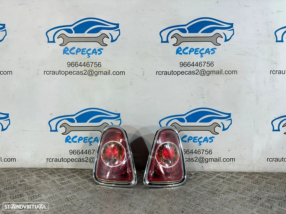 .Farolins Tras Traseiros Originais Led Esquerdo Direito Mini Cooper One R56 R57 Cabrio R58 Roadster R59 Coupe 2006 - 2012 - 4