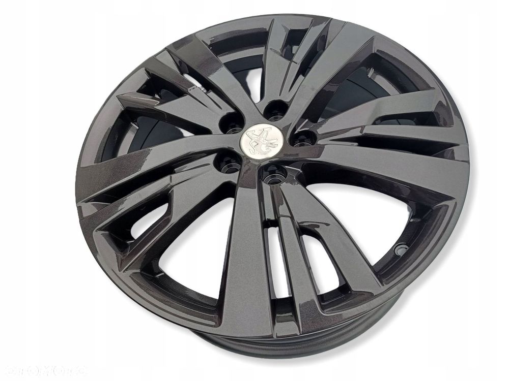 peugeot 3008 ii felgi 18" 9809687377 5x108 7,5j 65,1 et49 grafit jak nowe - 6