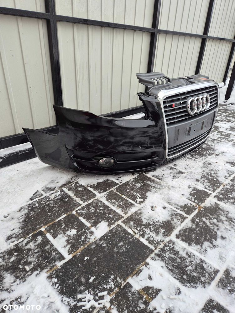 Zderzak przód przedni Audi A4 B7 rok 07 kod lak LY9B - 2