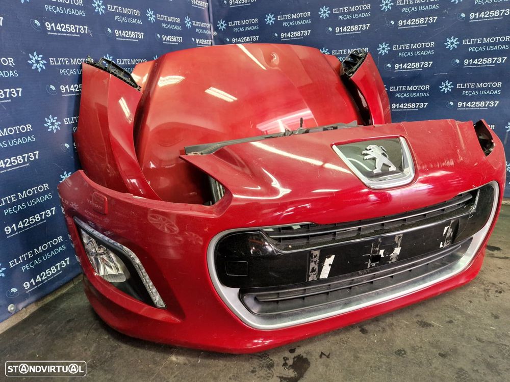 Frente completa usada PEUGEOT 308 1.6 HDI Phase II 2011 XENON capot parachoques oticas guardalamas - 7