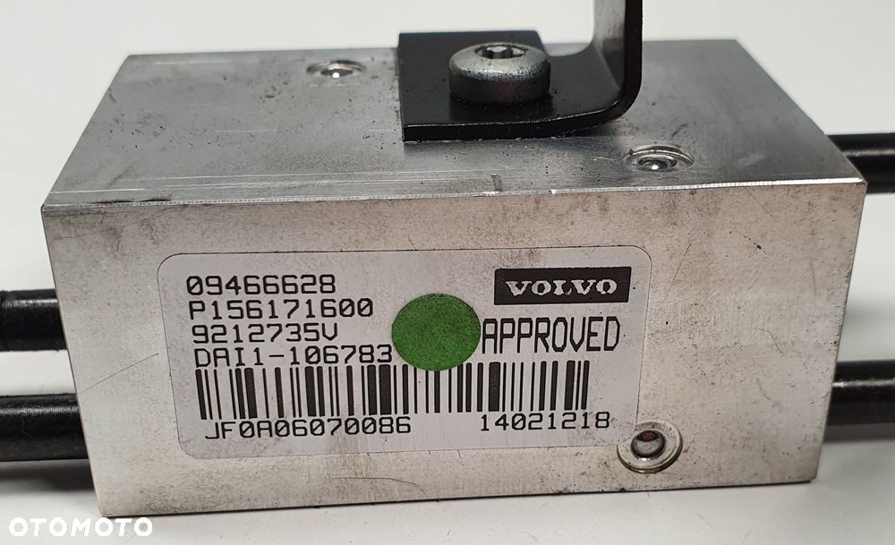 ROZDZIELACZ HYDRAULIKI DACHU VOLVO C70 II 09466628 - 4