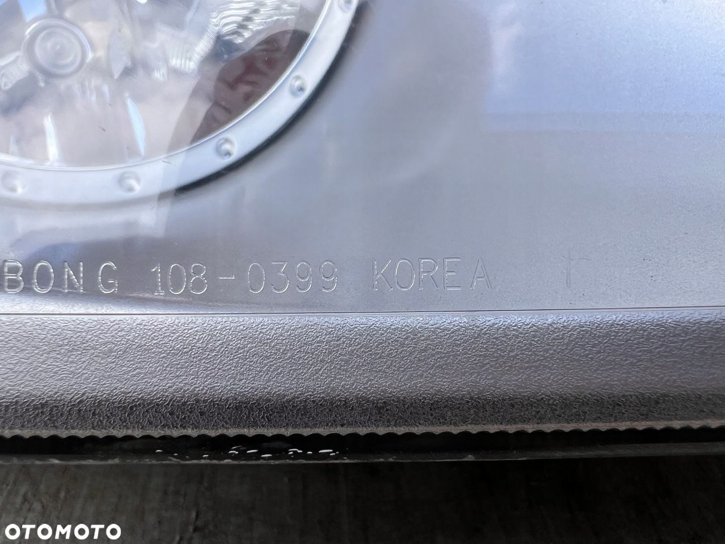 Lampa przednia SSANGYONG REXTON I KOMPLET EUROPA ORYGINALNE - 7