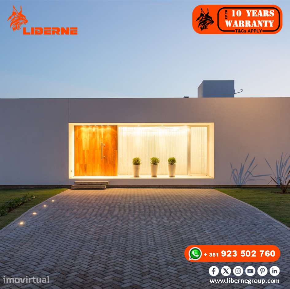 Moradia isolada T3 com piscina de design e construção moderna RSF - Grande imagem: 2/26