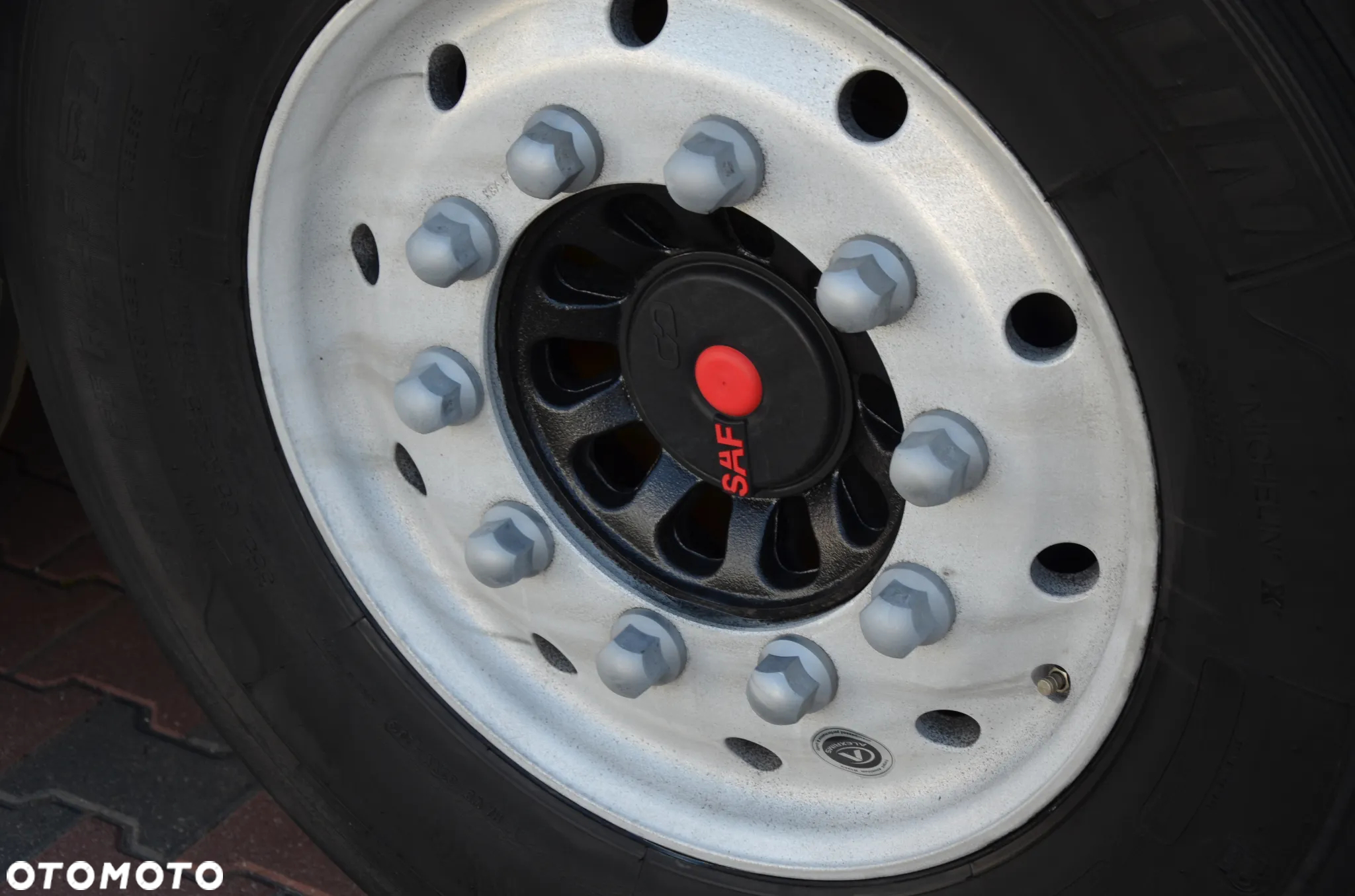 Knapen K100 / RUCHOMA PODŁOGA / WALKING FLOOR / OŚ PODNOSZONA / PILOT / WABCO / 0821 - 6