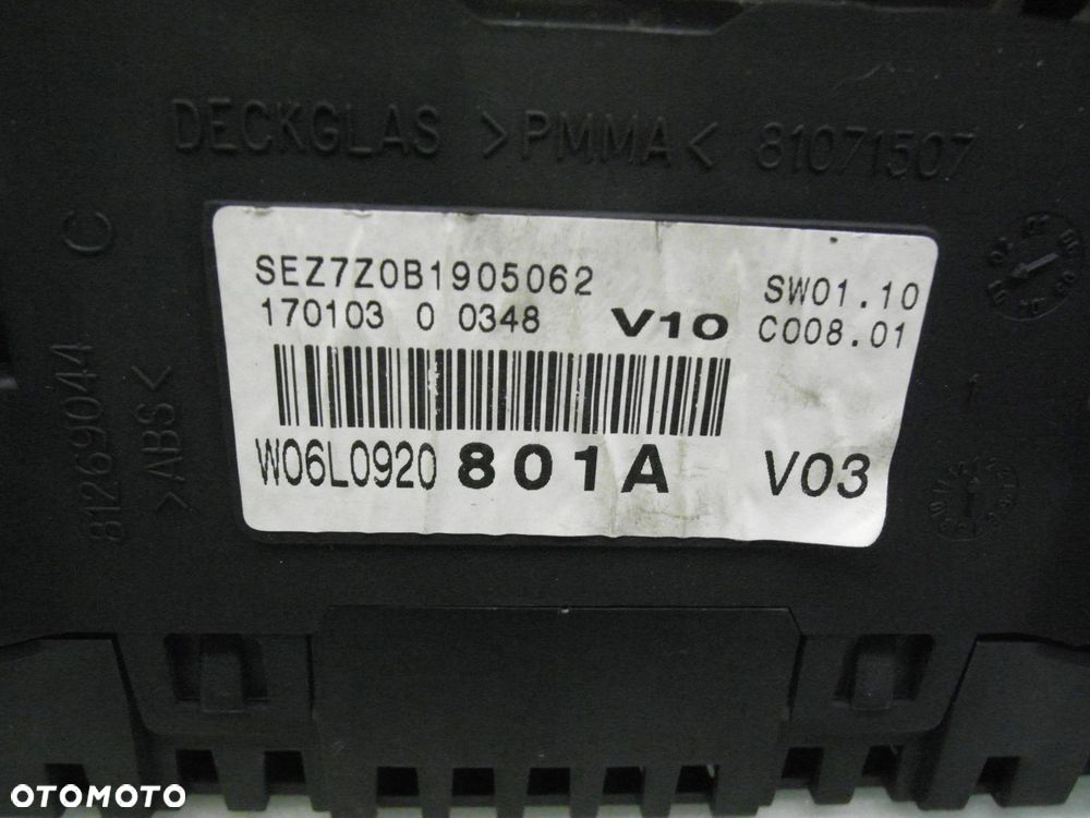 LICZNIK SEAT IBIZA III (6L1) 1.4 TDI - BNV W06L0920801A - 8