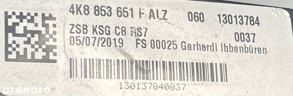 : AUDI RS6 RS7 C8 4K8 19- ATRAPA GRILL 4K8853651F - 3