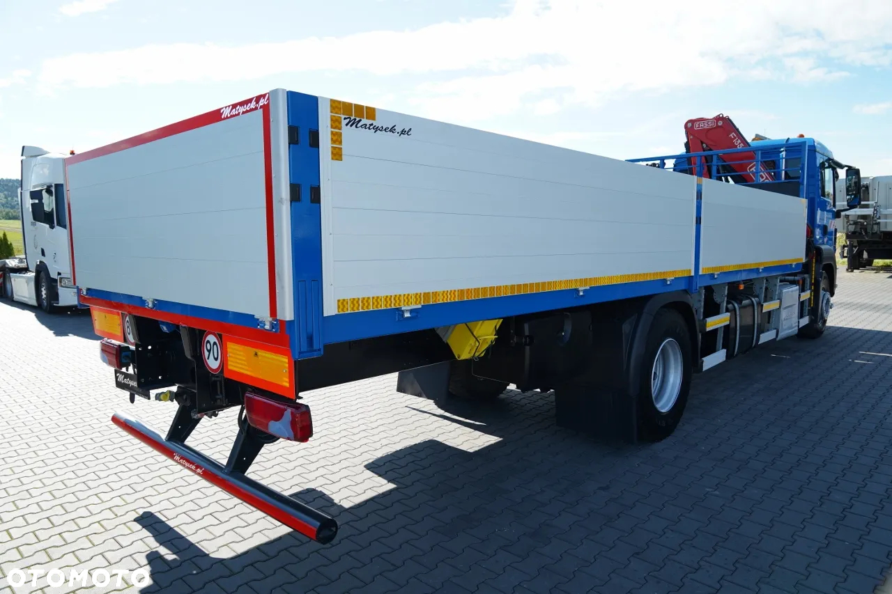 MAN TGS 18.320 / 4x2 / BURTOWY - 6,8 M + HDS FASSI F135 / wysów : 8 m / MOCNA PODŁOGA / STEROWANIE RADIOWE / ROTATOR / SPROWADZONY - 11