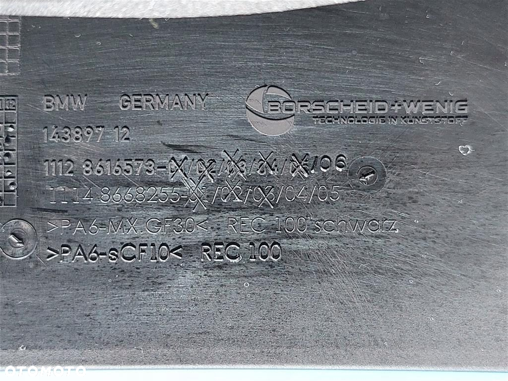 Osłona POKRYWA silnika BMW Seria 2 F22 M240i 8616573 14389712 - 12