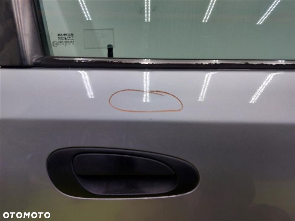 Drzwi PRAWE SZYBA (3 drzwi ) Honda Civic VII 2001-2008R SREBRNE - 11