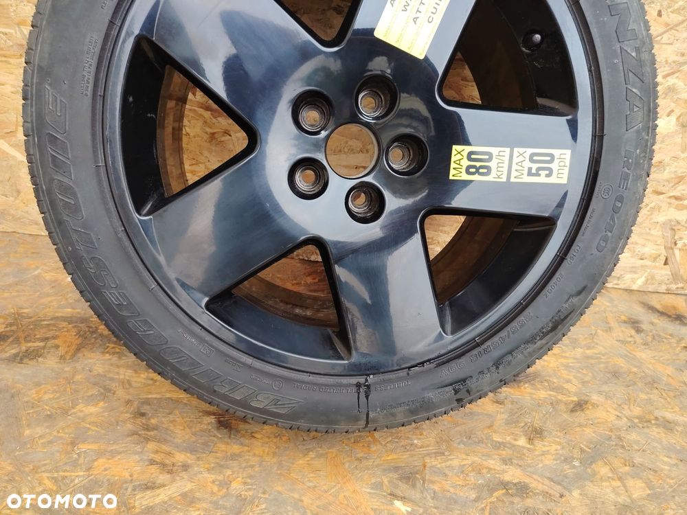 VW 8,5JX18 ET4 fi57,1 5x112 KOŁO ZAPASOWE 225/45R18 99Y - 2