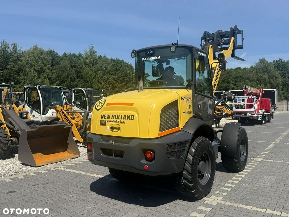 New Holland W70C Compact Widły + Łyżka Jak Nowa 1000 mth Klimatyzacja - 29