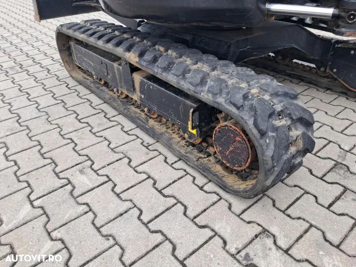 Sany sy26u miniexcavator cu doua cupe si lama tip buldozer - 12