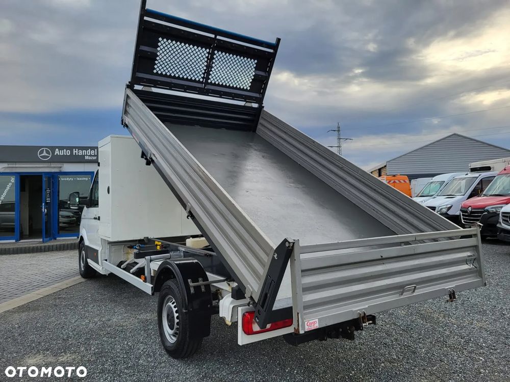 Volkswagen MAN TGE 180-2.0TDI- WYWROTKA - 60 tys km-180 KM-HAK 3000 kg - 3