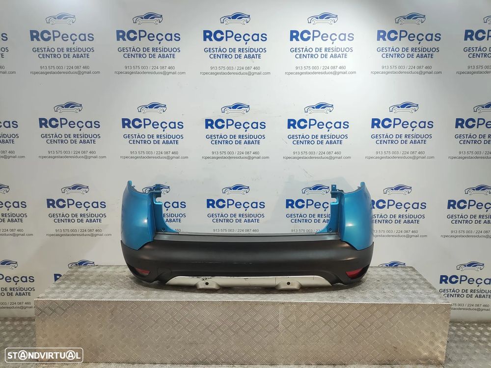 Parachoques trás traseiro original Renault Captur Mk1 fase 1 de 2013 a 2017 com sensores de estacionamento - 7