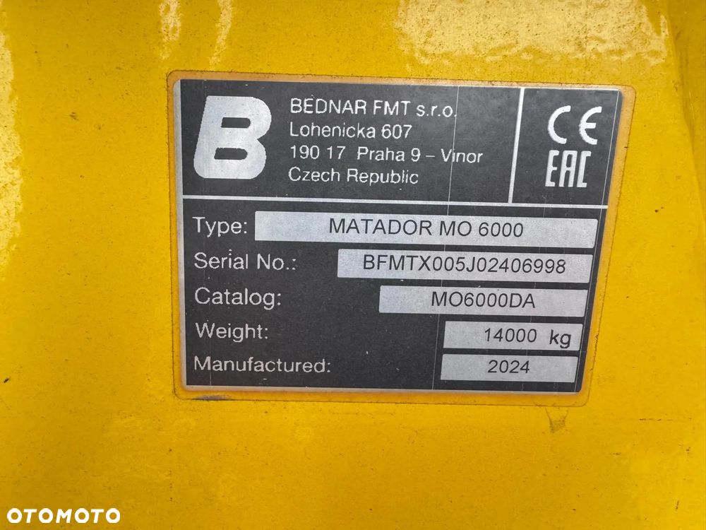 BEDNAR Matador MO 6000 - 20