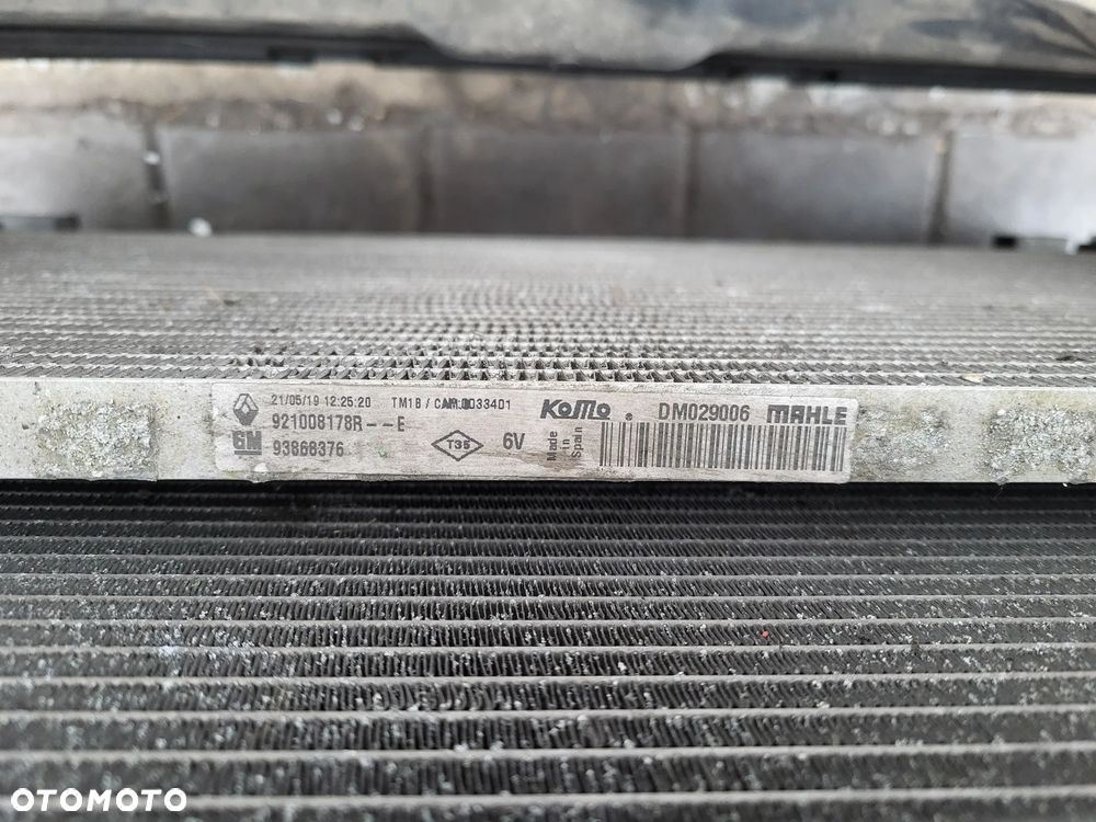 RENAULT TRAFIC 3 PAS PRZEDNI WZMOCNIENIE CHŁODNICE WENTYLATORY KOMPLET 752101525R 625001299R 921008178R - 17