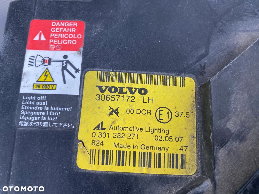 lampa volvo C30 bi xenon lewa EU cała - 4