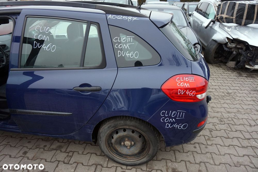 ĆWIARTKA BŁOTNIK TYLNY LEWY CLIO OV460 III PH1 KOMBI 7751478411 RENAULT 2005-2009 - 2