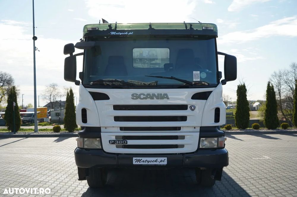 Scania P 380 / 8x4 / BASCULATOR / HIDRODOXY SIDE / BORDMATIC / IMPORTAT / SARCINĂ UTILĂ: 18.500 kg - 17