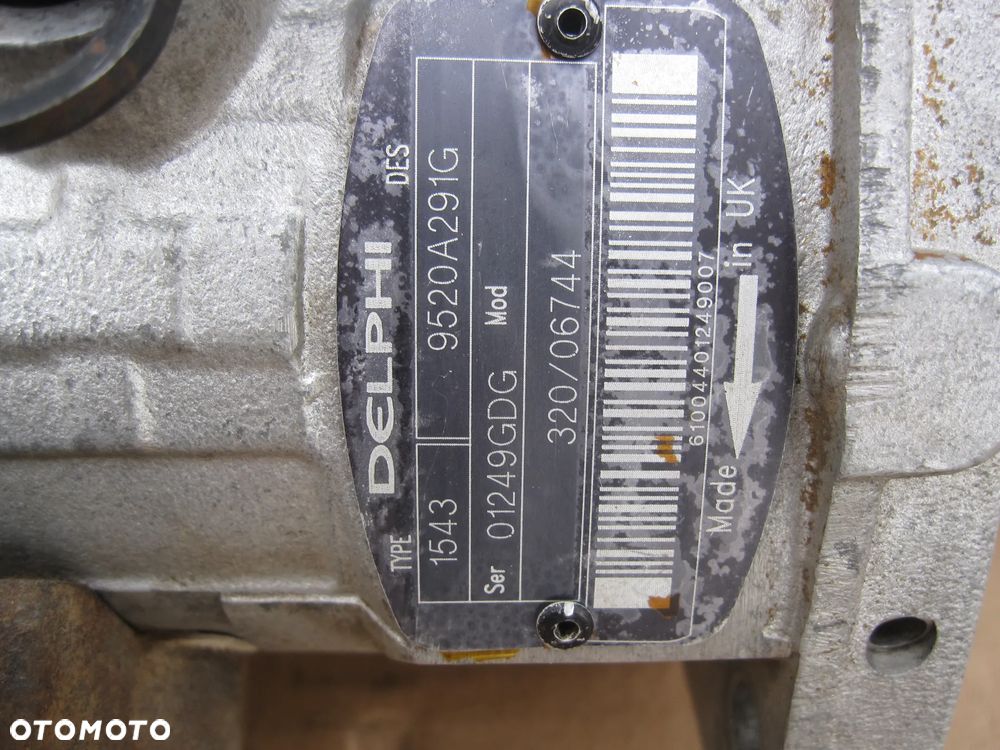 Pompa wtryskowa JCB 444 Tier 2 Tier 3 stage III dieselmax delphi  9520A291G - 3