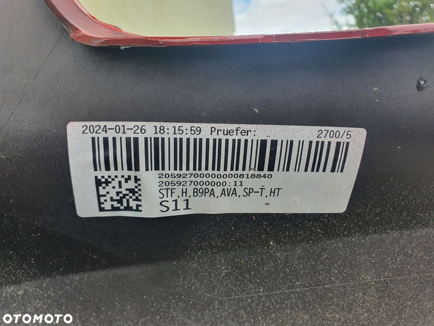 Zderzak tył tylny Audi A4 B9 8W Lift kombi rok 19- - 11