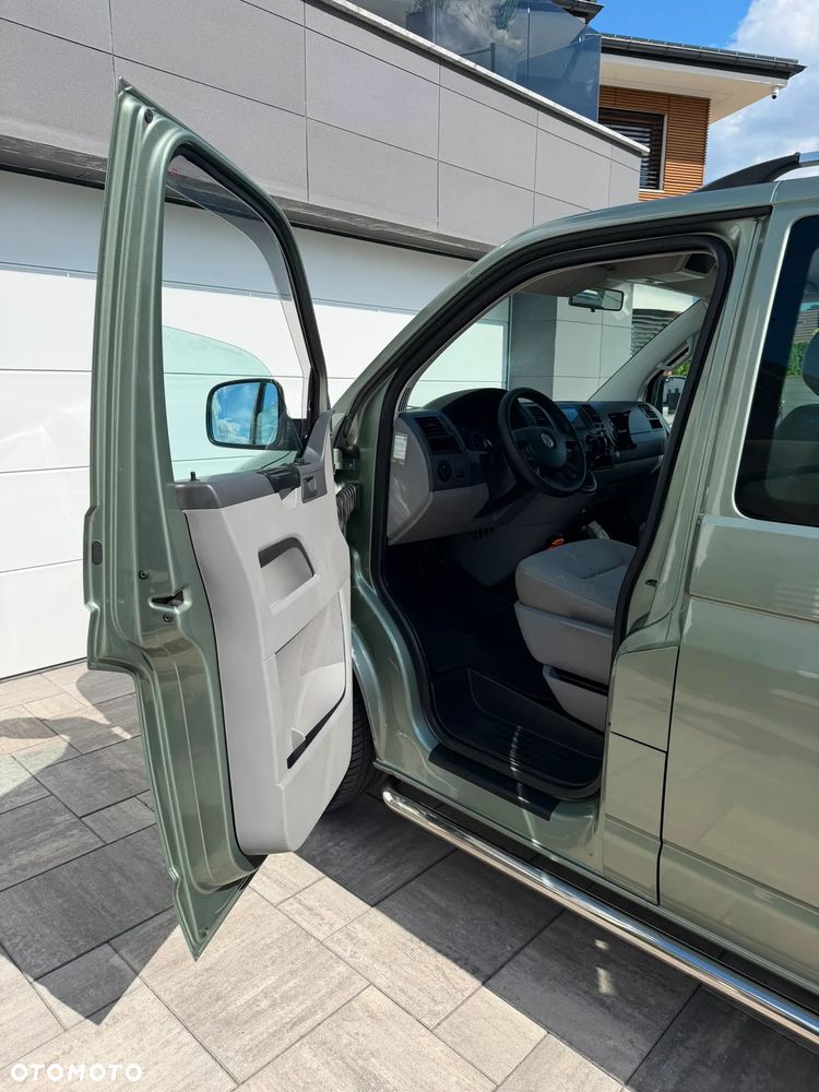 Volkswagen TRANSPORTER T5 1.9TDI Klima Elektryka Duża Navi Rury Brygadówka Dubel Kabina Klapa Hak - 10