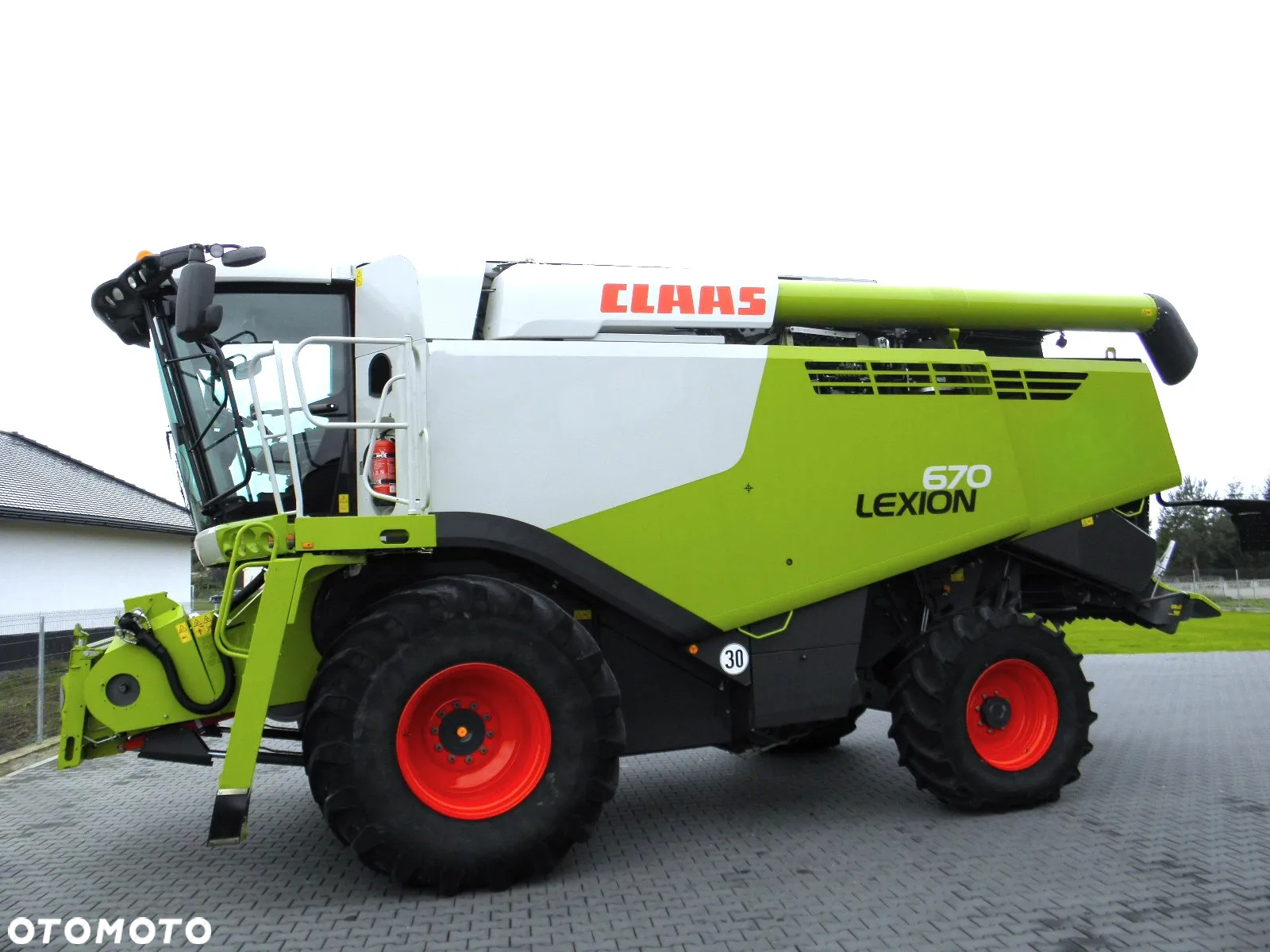 Claas Lexion 670 2019 Rok, Heder V 770,  Najbogatsza Wersja, Nie Malowany, Stan Idealny - 5