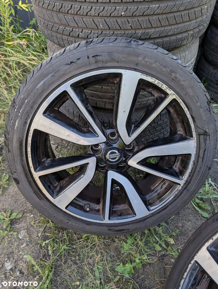 KOMPLET ALUFELG NISSAN R19 5X114.3 Z OPONAMI. - 6