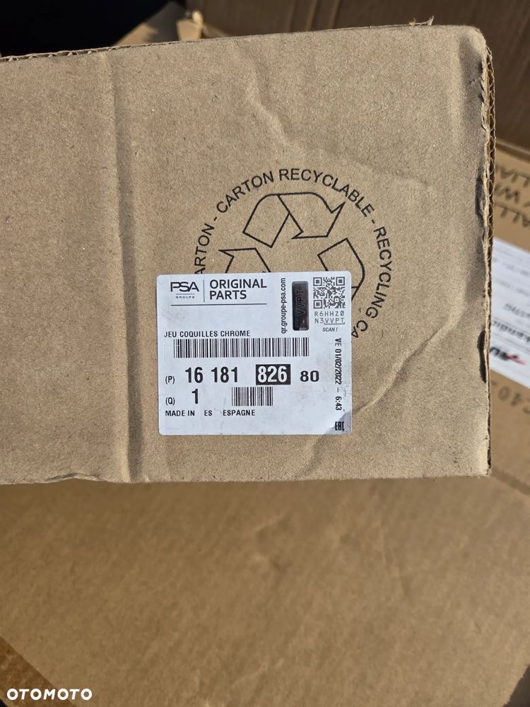 nakładki Nakładka prawa lewa lusterka Chrom Peugeot 3008 P84 5008 P87 1618182680  DS 7 Crossback 9811189977 9811189877 Obudowa lusterka - 9