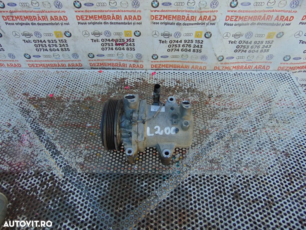 Compresor clima Mitsubishi l200 Fiat Fullback 4n14 2.2 2.4 did cod 7813b146 - 1