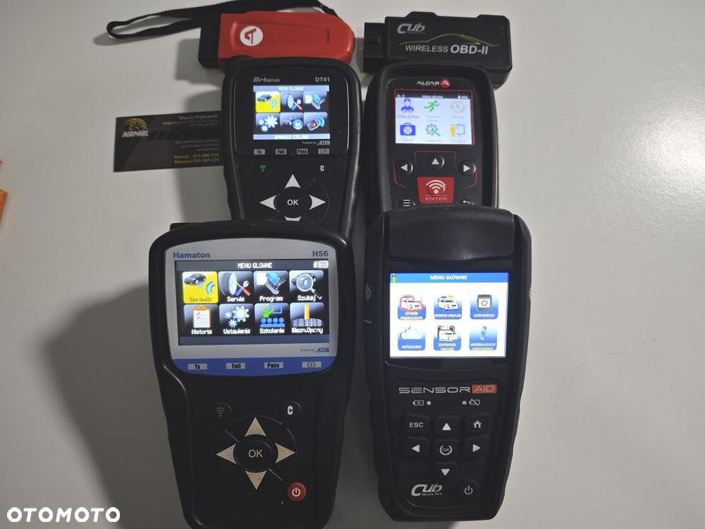 4x Czujnik ciśnienia kół TPMS Renault Nissan Infiniti QX50 - 5