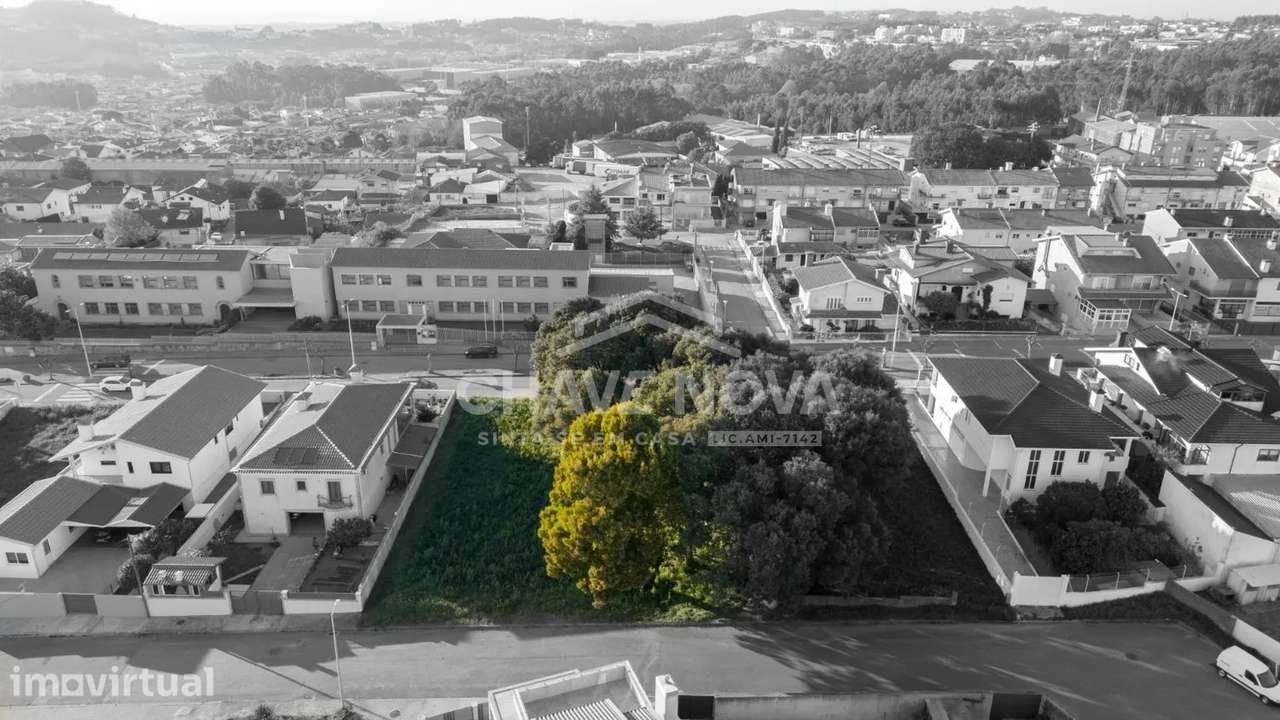 PS - Terreno para construção em Lourosa | 280m² . - Grande imagem: 4/6