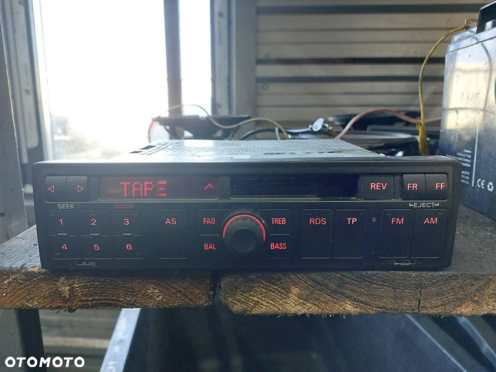 RADIO ODTWARZACZ + KOD AUDI A4 B5 RADIO AUDI CHORUS 4B0035152 KASETY - 7