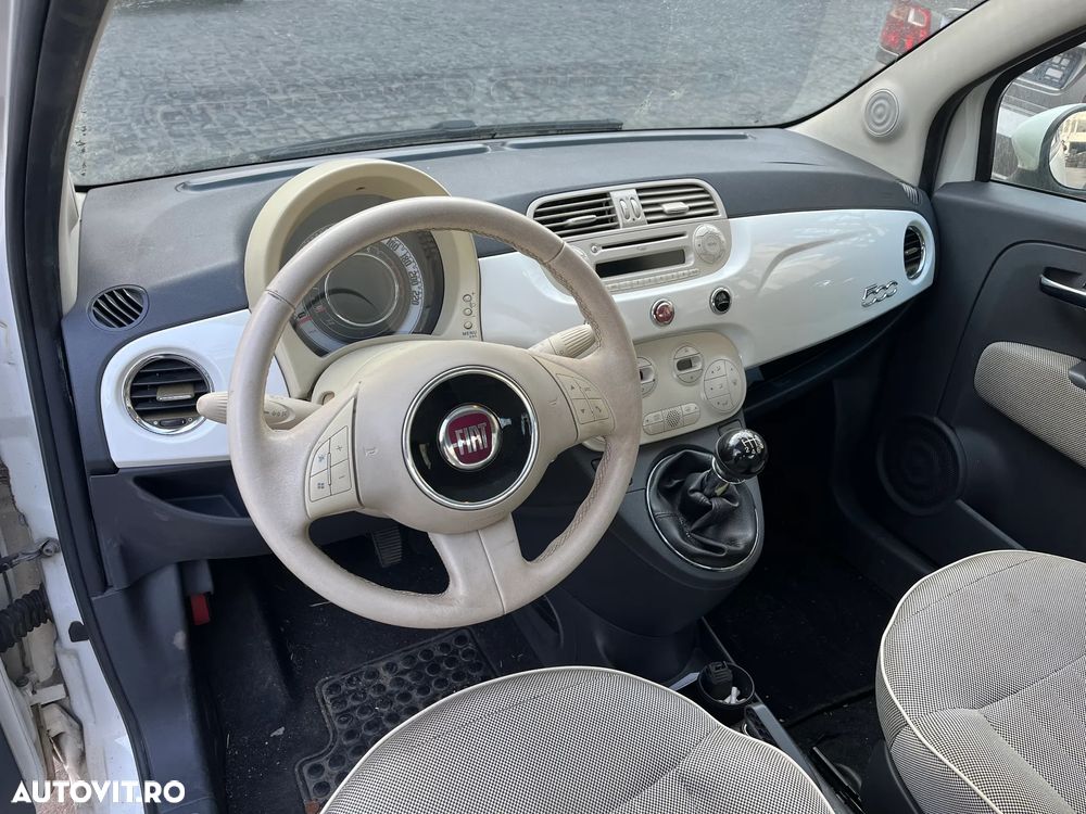 Dezmembrez Fiat 500 2008 culoare alb 1,4 benzina 73KW - 16