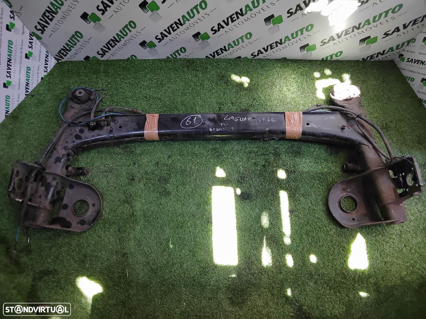 Eixo Traseiro Discos Renault Laguna Ii (Bg0/1_) - 1