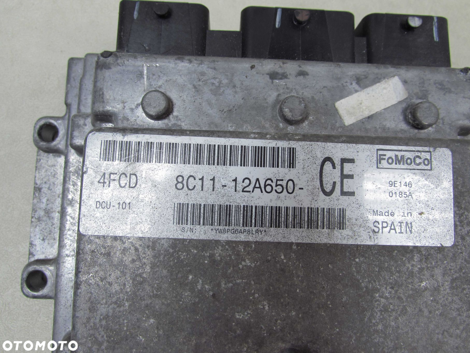 FORD TRANSIT VII MK7 2.4 TDCI KOMPUTER STEROWNIK SILNIKA 8C11-12A650-CE 4FCD 06-14 - 5