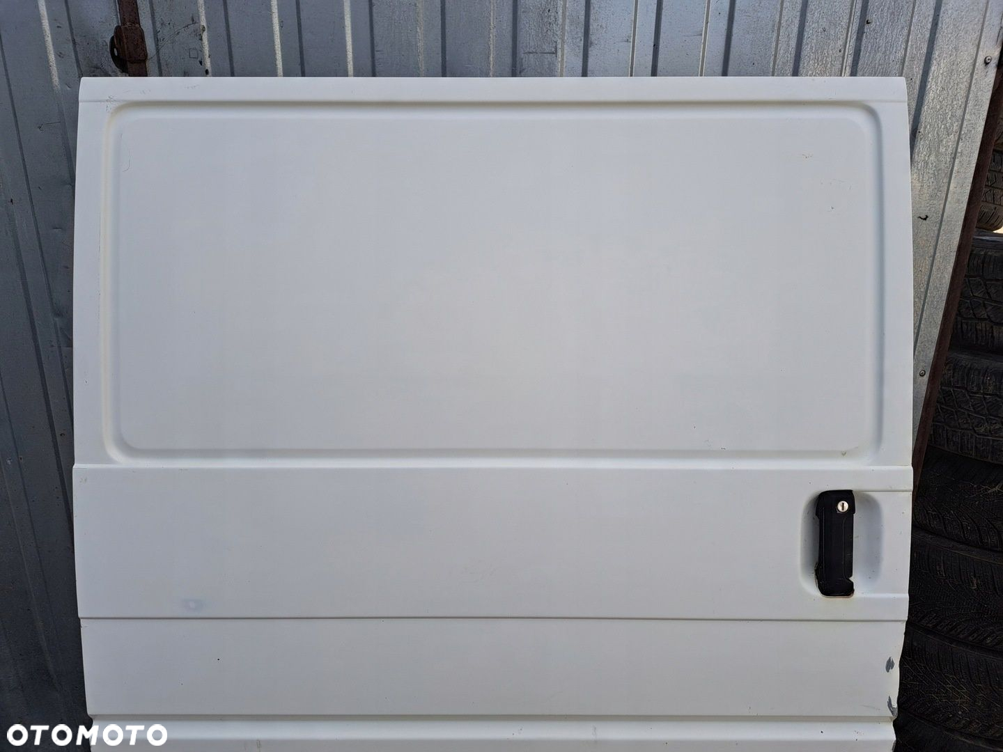 VW T4 DRZWI PRZESUWNE PRAWE BIAŁE - 2