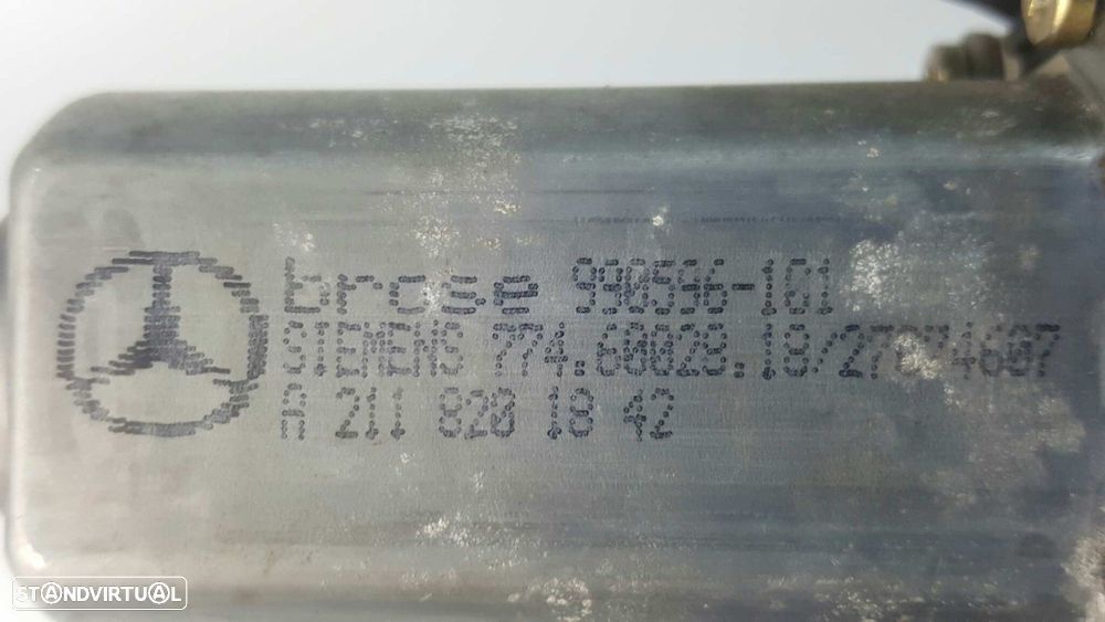 MOTOR ELEVADOR FRENTE ESQUERDO MERCEDES CLASE C (W203) BERLINA 270 CDI (203.016) - 3