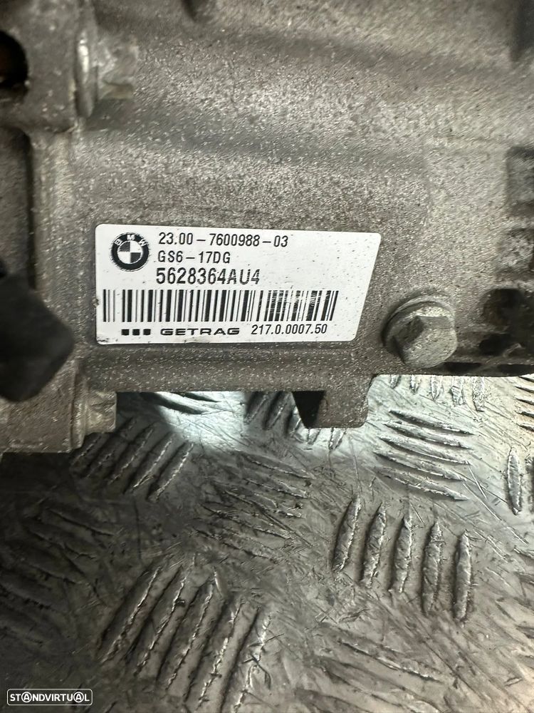 .Caixa 6 Velocidades AU4 GS6-17DG BMW N47D20 114d 116d 118d 316d 318d Getrag - 1