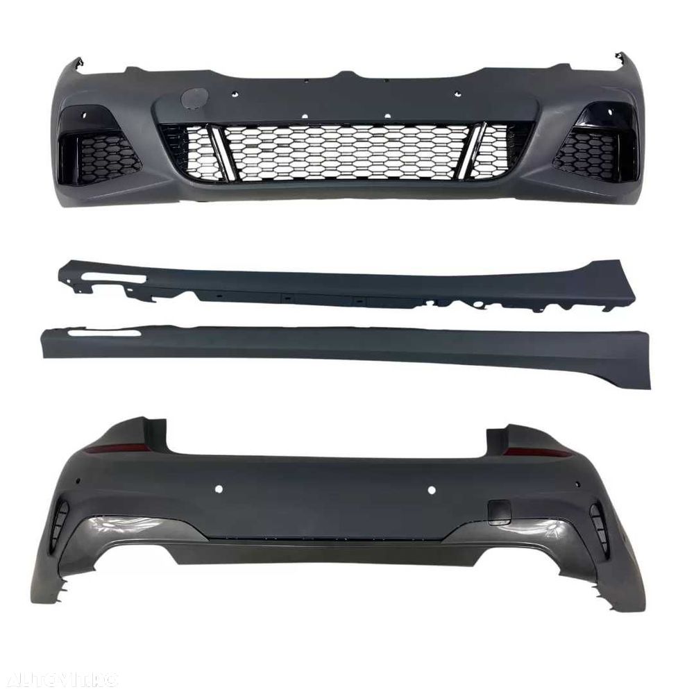 Pachet M BMW G20 M Tech Design Bara Fata Spate Praguri Complet - 1