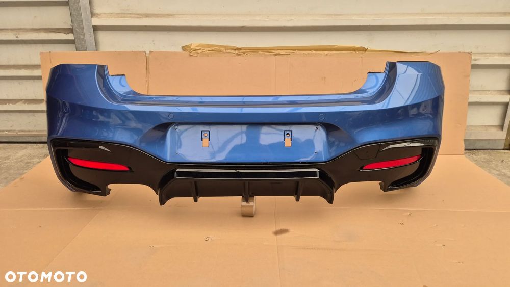 BMW 1 F20 F21 LIFT M-PERFORMACE M135ix M140 ZDERZAK TYŁ TYLNI TYLNY PDC  IDEALNY KOMPLETNY W KOLOR B45 - 5